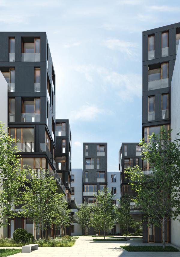 John McAslan & Partners - Residential Courtyard